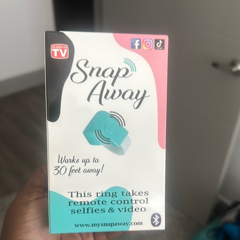Snap Away Remote Control Ring
